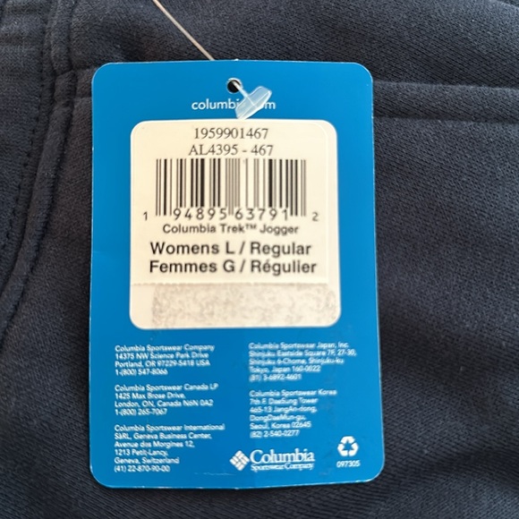 Navy blue Columbia Trek Jogger - Picture 6 of 6